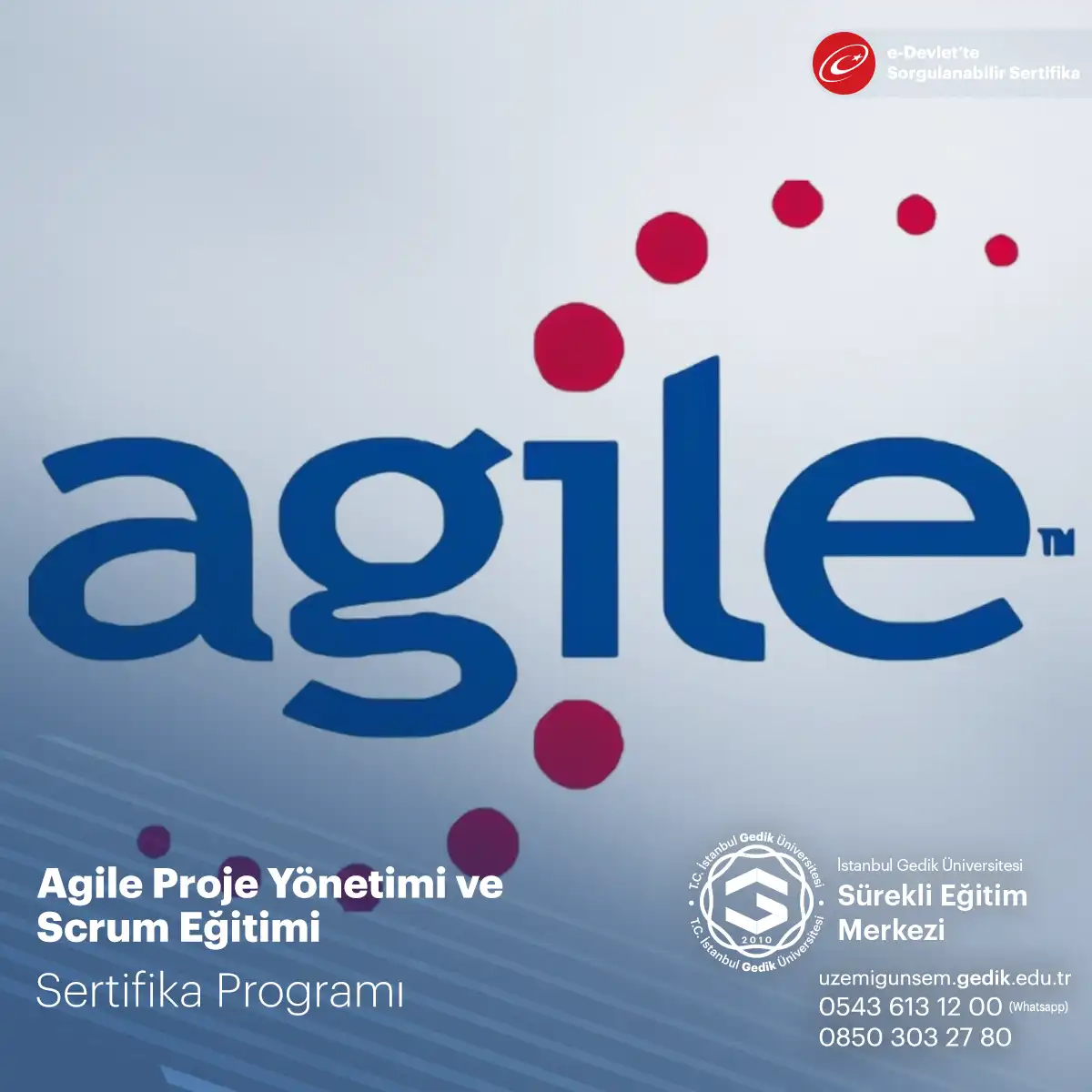 Agile Proje Yönetimi ve Scrum Eğitimi 